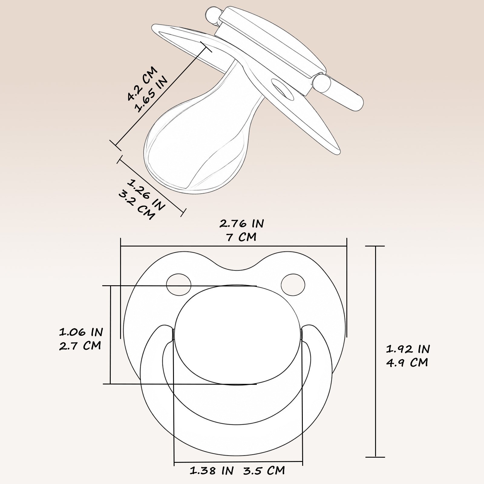 5 adult pacifier