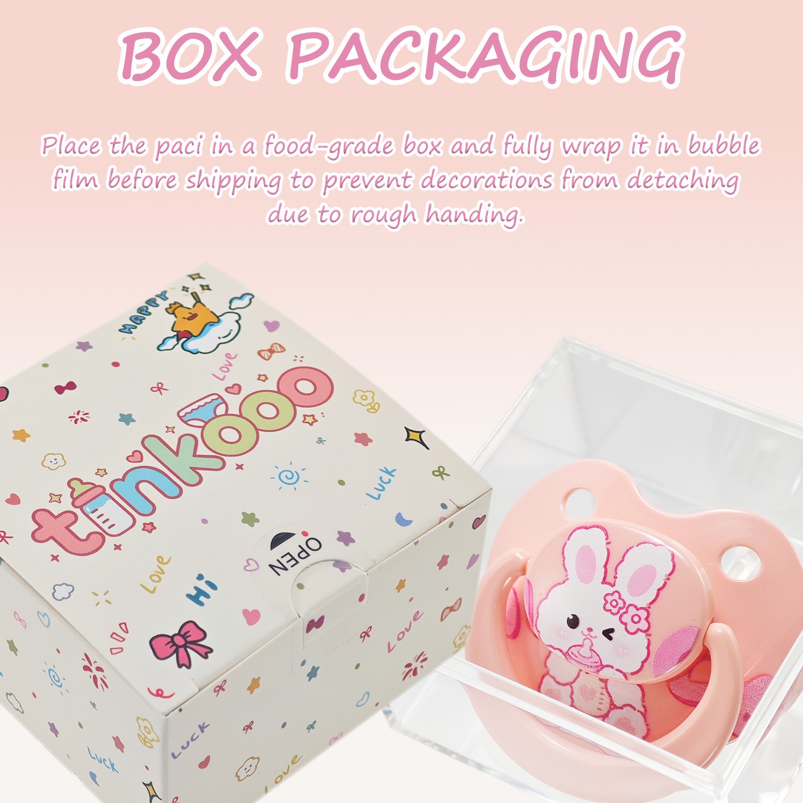 Cute Bunny and Baby Bottle (7) adult pacifier,ABDL pacifier, pacifier for adult baby roleplay