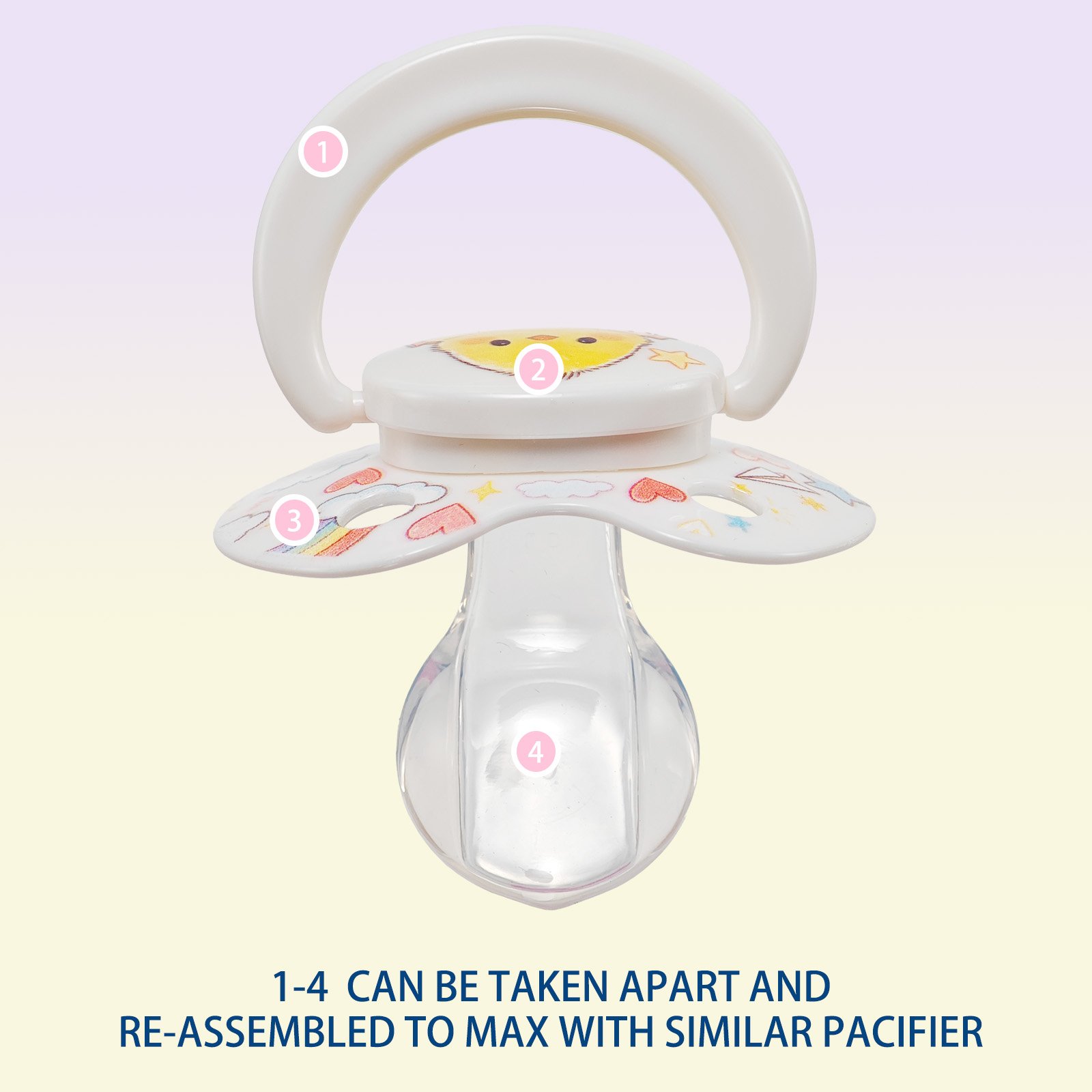 Little Chick Baby (3) adult pacifier