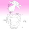 Purple (5) adult pacifier,ABDL pacifier, pacifier for adult baby roleplay
