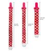 Red polka dots (6) Adult Pacifier Clip