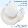 Dopamine Solid Color [White] – Adult Pacifier