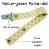 Adult Pacifier Clip