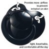black (6) adult pacifier,ABDL pacifier, pacifier for adult baby roleplay