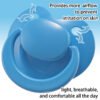 blue (6) adult pacifier,ABDL pacifier, pacifier for adult baby roleplay
