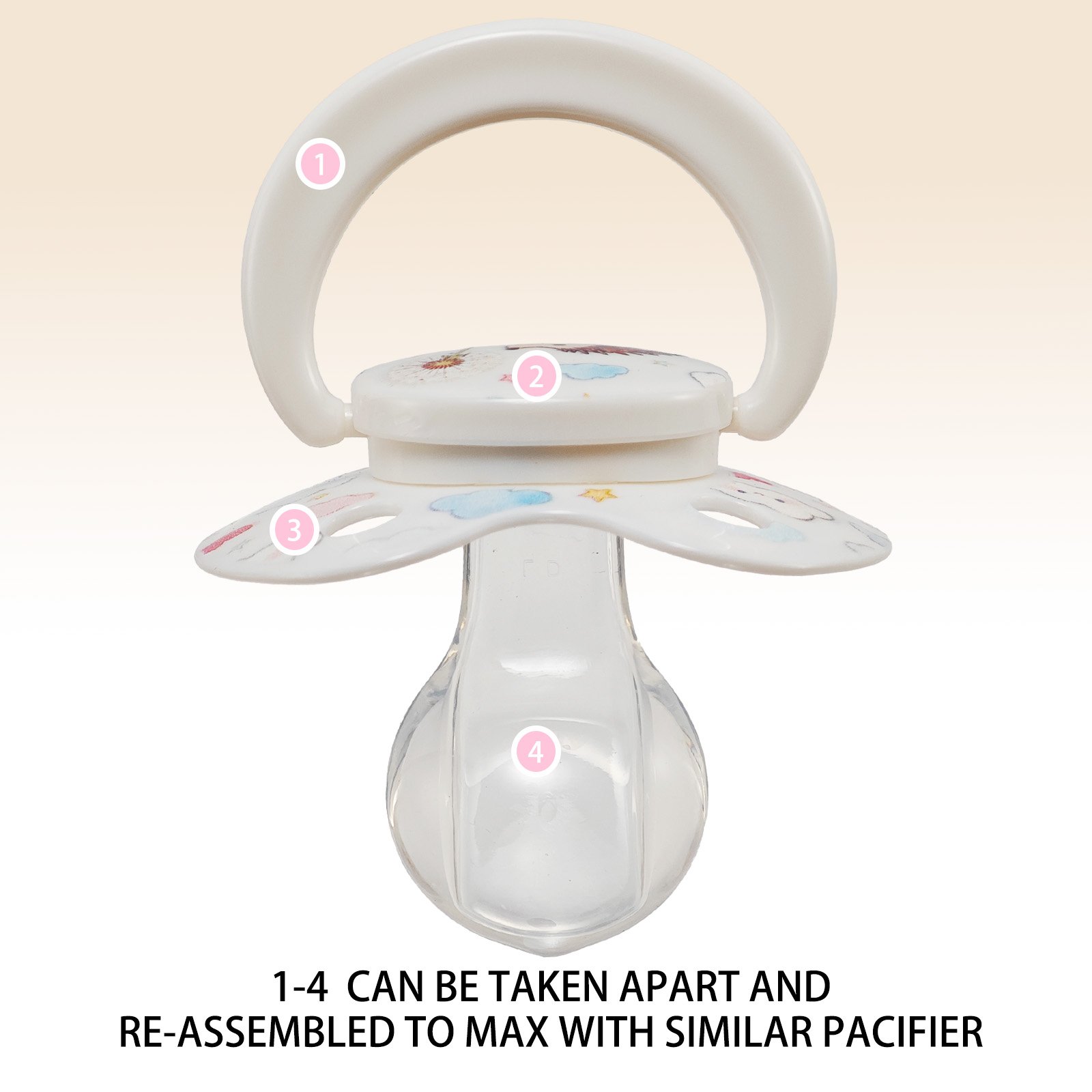 ciwei (3) adult pacifier,ABDL pacifier, pacifier for adult baby roleplay