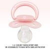 pink (3) adult pacifier,ABDL pacifier, pacifier for adult baby roleplay