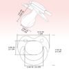 pink (5) adult pacifier,ABDL pacifier, pacifier for adult baby roleplay