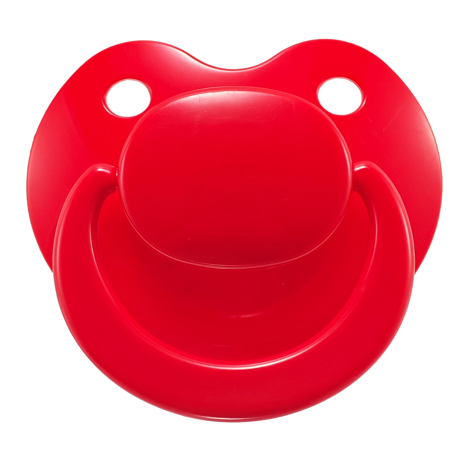 red (1) adult pacifier,ABDL pacifier, pacifier for adult baby roleplay