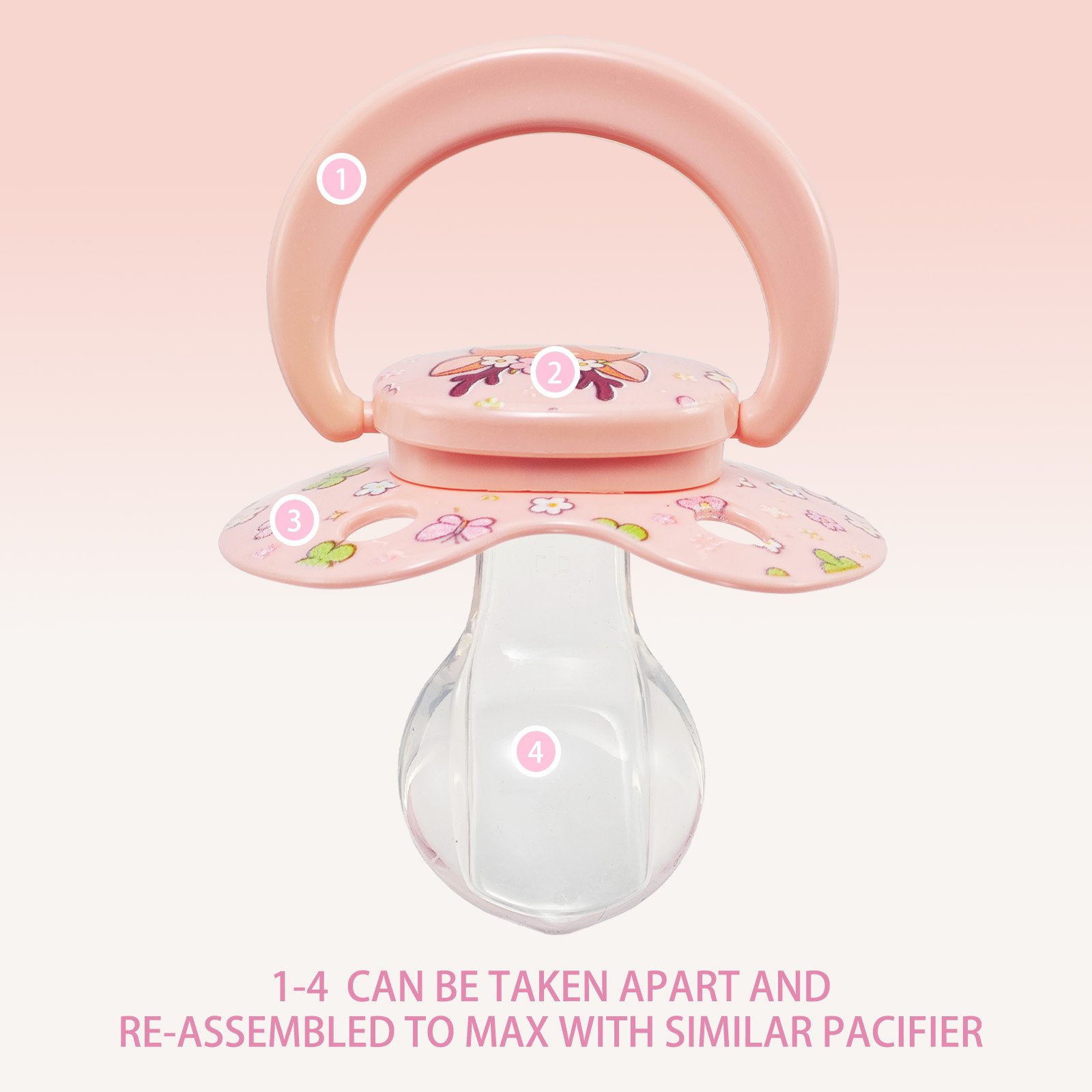 adult pacifier,ABDL pacifier, pacifier for adult baby roleplay