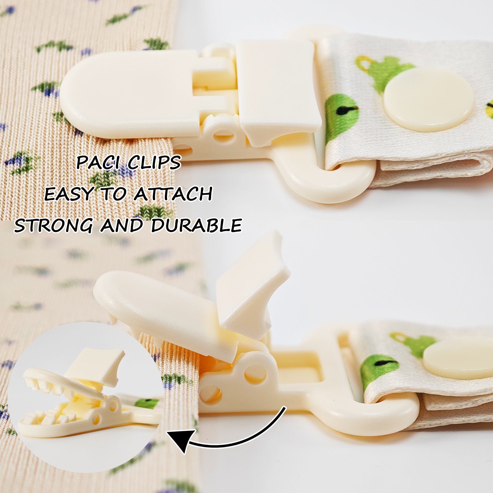6 Adult Pacifier Clip