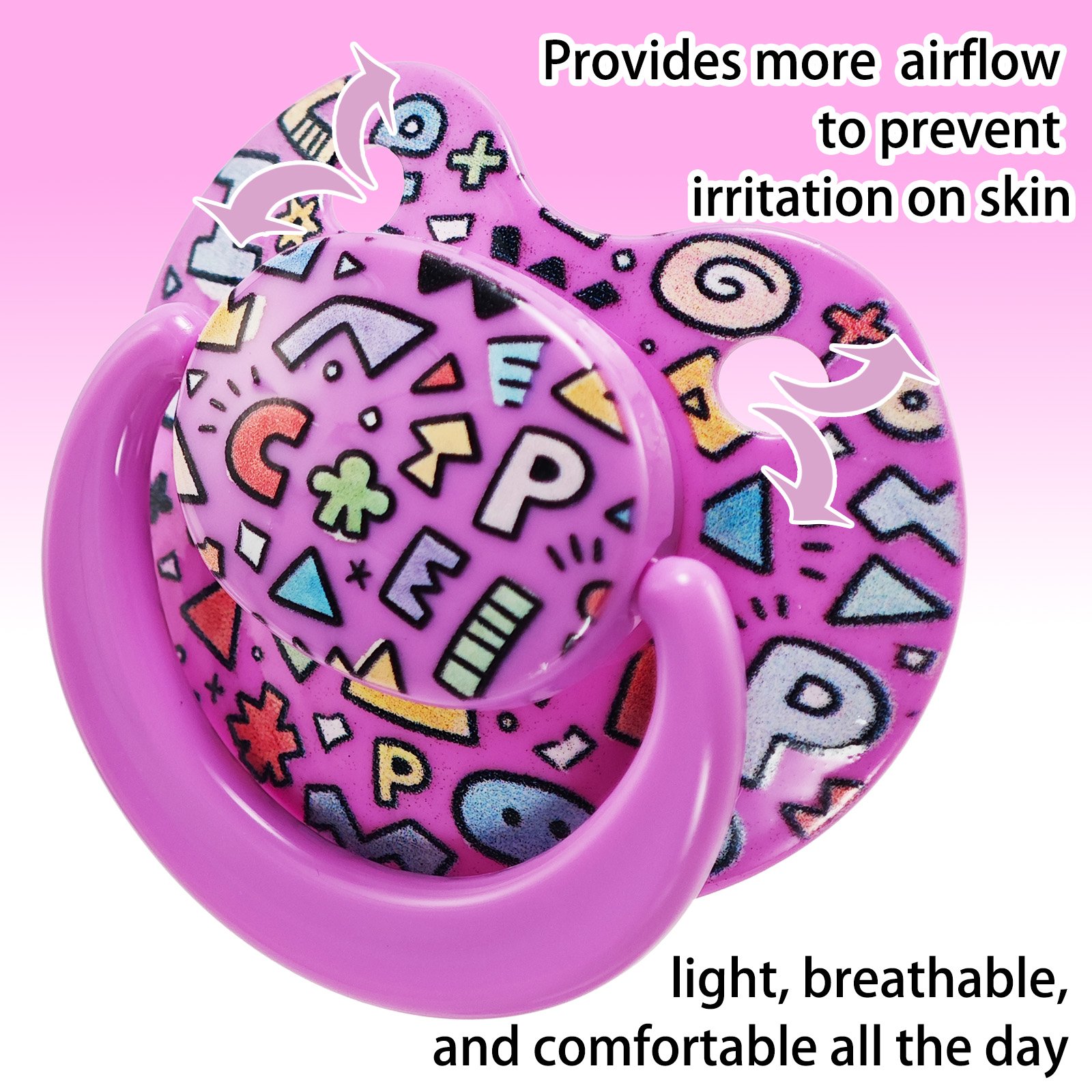 6 adult pacifier